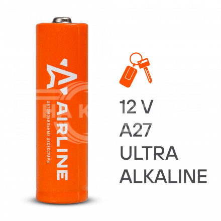 Батарейка A27 12V для брелоков сигнализаций щелочная 1 шт.