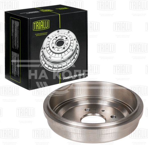 Барабан тормозной для автомобилей Chevrolet Aveo T200/250 (02-)/Aveo T255 (08-) без ABS