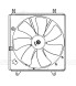 Электровентилятор охлаждения для автомобилей Chery Tiggo (T11) (05-) (с кожухом)