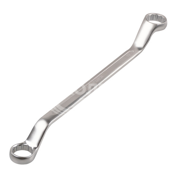 Ключ накидной с изгибом 18х19мм пласт. подвес PRO