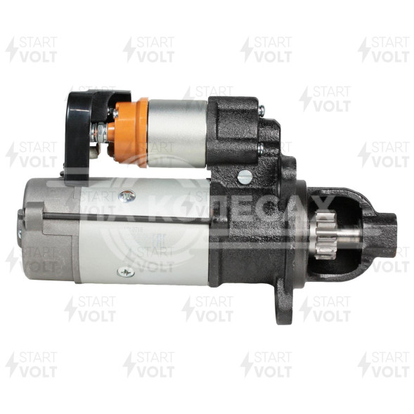 Стартер для автомобилей МАЗ/УРАЛ с дв. ЯМЗ-236/238/656/658/7511 ЕВРО-2/3 24В 9кВт