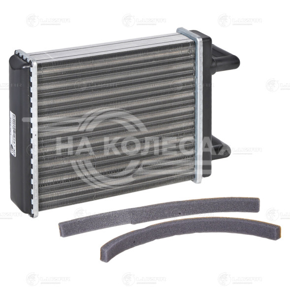 Радиатор отопителя для автобусов ПАЗ 3205 (алюминиевый, для универсального отопителя)