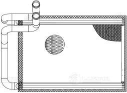 Радиатор отопителя для автомобилей Hyundai H-1/Grand Starex (07-)