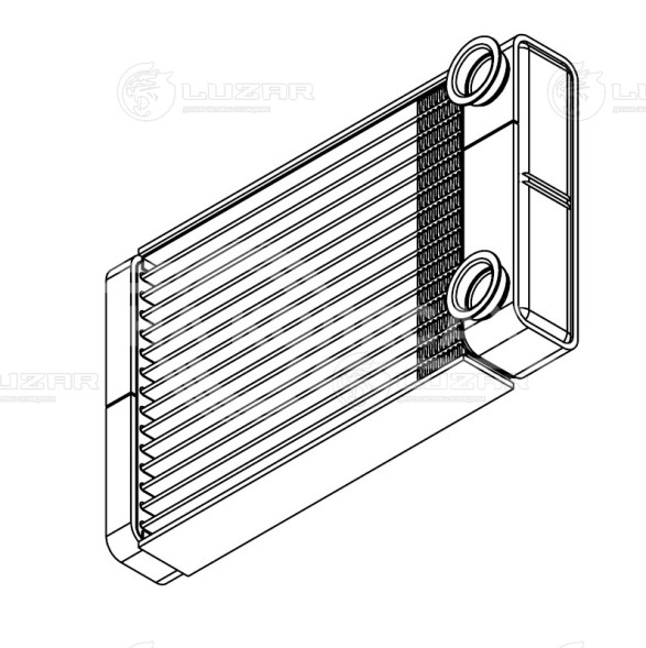 Радиатор отопителя для автомобилей Aveo T300 (11-)/Mokka (12-)