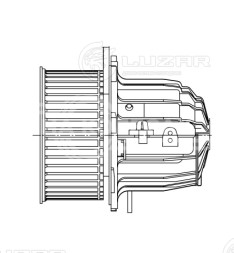 Электровентилятор отопителя для автомобилей Audi A4 (10-)/A5 (13-)/Q5 (13-)