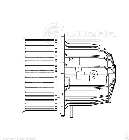 Электровентилятор отопителя для автомобилей Audi A4 (10-)/A5 (13-)/Q5 (13-)