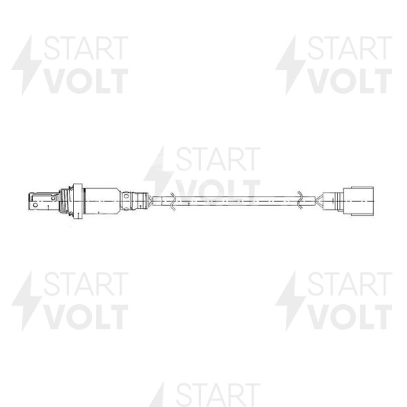 Датчик кислорода для автомобиля Toyota Avensis (03-) 2.0i/2.4i после катализатора