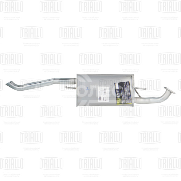 Глушитель для автомобилей Chevrolet Aveo (02-) 1.2i/1.4i основной (длинная труба) (алюминизированная сталь)