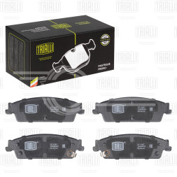 Колодки тормозные дисковые задние для автомобилей Chevrolet Tahoe (07-) / Cadillac Escalade (06-) (PF 4397)