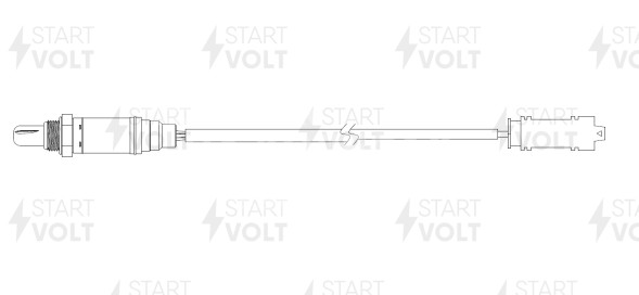 Датчик кислорода для автомобилей BMW 3 E46 (98-) 1.8i/2.0i/X5 E53 (99-) 4.4i/4.8i после катализатора