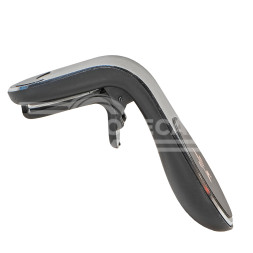 Держатель для телефона автомобильный в дефлектор прищепка магнитный круглый