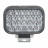 Фара светодиодная прямоугольная 21LED, направленный свет, 21Вт, 108х80х35мм, 12/24В