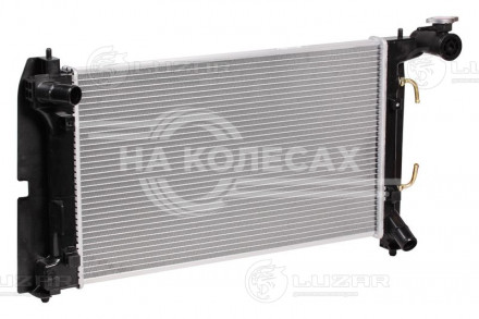 Радиатор охлаждения для автомобилей Toyota Corolla (01-)/Matrix (02-)/Voltz (02-) 1.6i/1.8i AT