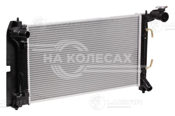 Радиатор охлаждения для автомобилей Toyota Corolla (01-)/Matrix (02-)/Voltz (02-) 1.6i/1.8i AT