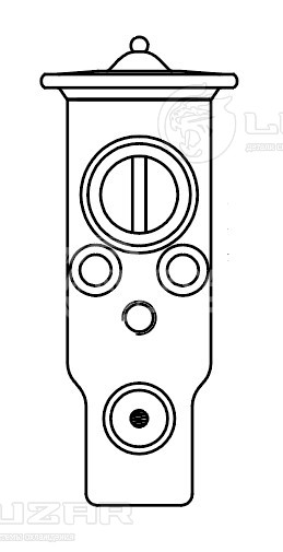 Клапан расширительный кондиционера (ТРВ) для автомобилей Pajero Sport (08-)/L200 (06-)
