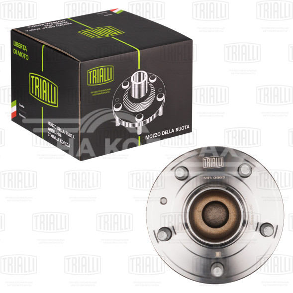 Ступица задняя в сборе с подшипником с монтажным комплектом для автомобиля Chevrolet Cruze (09-)/Opel Astra J (10-) R-15 ABS (5x105)