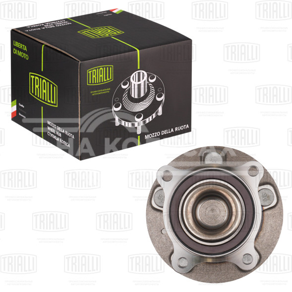 Ступица задняя в сборе с подшипником с монтажным комплектом для автомобиля Chevrolet Cruze (09-)/Opel Astra J (10-) R-15 ABS (5x105)