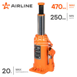 Домкрат бутылочный 20т 250-470мм PRO