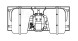Электровентилятор отопителя для автомобилей DAF XF 95 (02-)/XF 105 (05-) (в корпусе)
