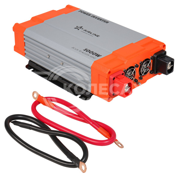 Инвертор автомобильный 12В-220В, 1000 Вт