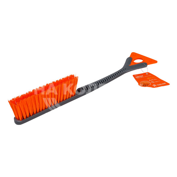 Щетка от снега и льда с мягкой щетиной (52 см) + съемный скребок