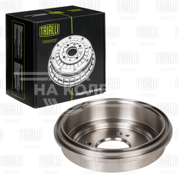 Барабан тормозной для автомобилей Hyundai Getz (02-) без ABS d=180