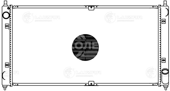 Радиатор охлаждения для автомобилей Chery Amulet (A15) (03-) 1.6i