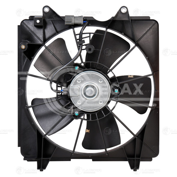 Электровентилятор охлаждения для автомобилей Honda Civic 5D (06-) 1.8i (с кожухом)