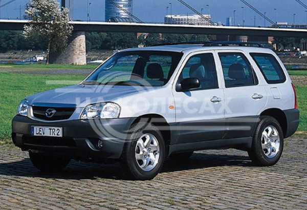 Внешние ремонтные пороги Mazda Tribute 1дорест/1рест