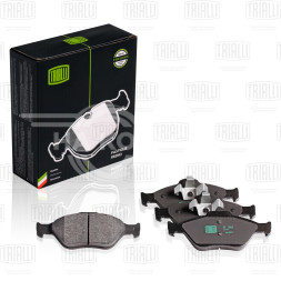 Колодки тормозные для автомобилей Ford Fusion (02-)/Fiesta (02-) дисковые передние