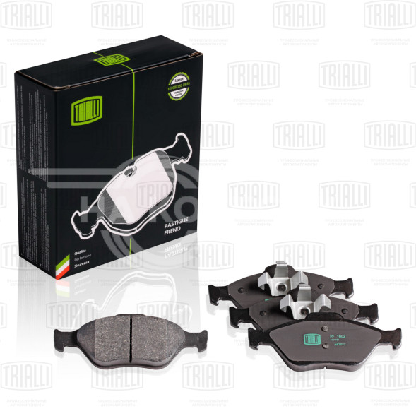 Колодки тормозные для автомобилей Ford Fusion (02-)/Fiesta (02-) дисковые передние