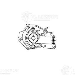 Насос водяной для автомобилей Kia Sorento (02-) 2.4i [G4JS]