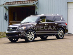 Полные ремонтные пороги Infiniti QX80 1дорест / 1 рест