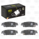 Колодки тормозные дисковые задние для автомобилей Chevrolet Tahoe (14-) / Cadillac Escalade (14-) (PF 4399)