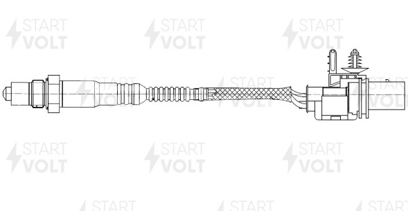 Датчик кислорода для автомобилей BMW X3 E83 (04-)/5 E60 (03-)/X1 E84 (09-) 2.0d до катализатора