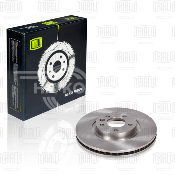 Диск тормозной передний для автомобилей VW Transporter V (03-) d=333