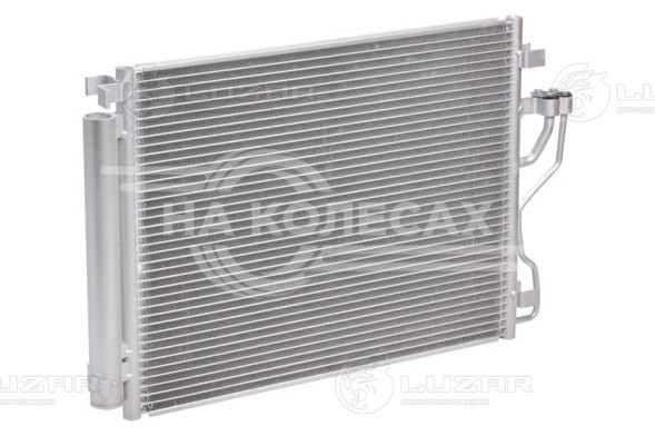 Радиатор кондиционера для автомобилей Sportage III (10-)/Hyundai iX35 (10-) 1.7D/2.0D (тип Halla)