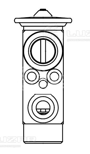 Клапан расширительный кондиционера (ТРВ) для автомобилей Focus III (11-)