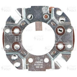 Узел щеточный стартера для автомобилей Hyundai Accent II (00-)/Getz (02-) 1.4i/1.5i (тип Mitsubishi)