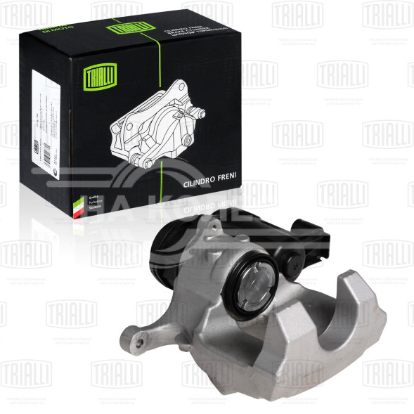 Суппорт тормозной для автомобилей Land Rover Range Rover IV (12-) задний левый d=43мм (автомобиль с электродвигателем стояночного тормоза)