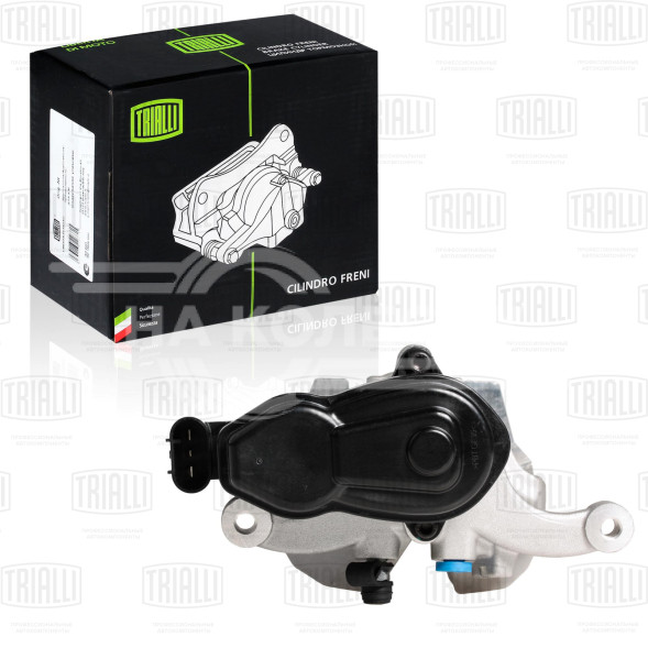 Суппорт тормозной для автомобилей Land Rover Range Rover IV (12-) задний левый d=43мм (автомобиль с электродвигателем стояночного тормоза)