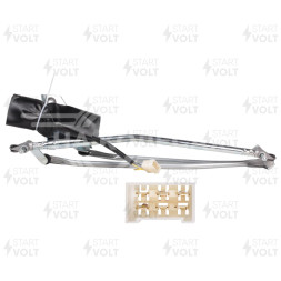 Стеклоочиститель в сборе для автомобилей Лада 2110-2112 и их модификации (D=12мм)