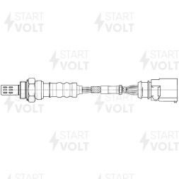 Датчик кислорода для автомобилей VAG Fabia II (07-) 1.4i/1.6i/Octavia A5 (04-)/Polo (09-) 1.4i до катализатора