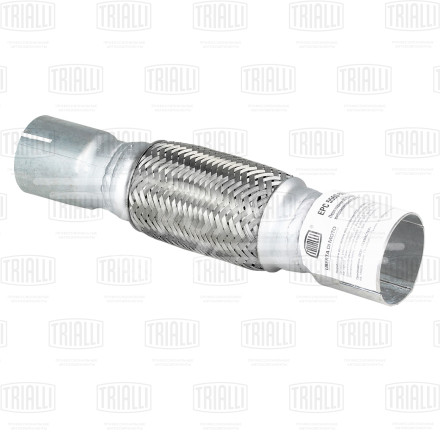Переходник 55/60 L=300 под хомут с виброкомпенсатором 55х150 (нержавеющая алюминизированная сталь)