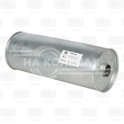 Глушитель универсальный (круглый) D=190, L=500, d=50 (алюминизированная сталь)