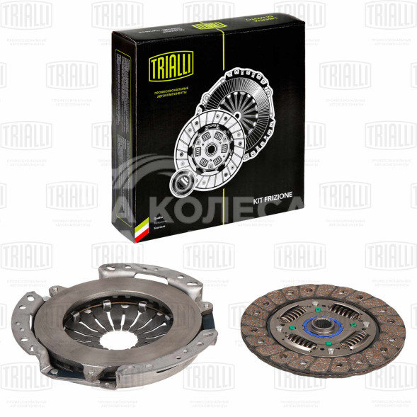 Комплект сцепления без муфты для автомобилей Лада Vesta (15-) 1.6i (КПП Renault JH3)/ X-Ray (15-) 1.6i (КПП Renault JR5) под гидравлический выжимной