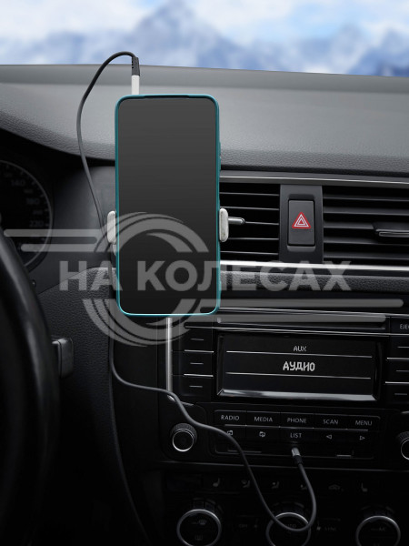 Кабель AUX 3.5 mm Jack - 3.5 mm Jack 0,6м, черный