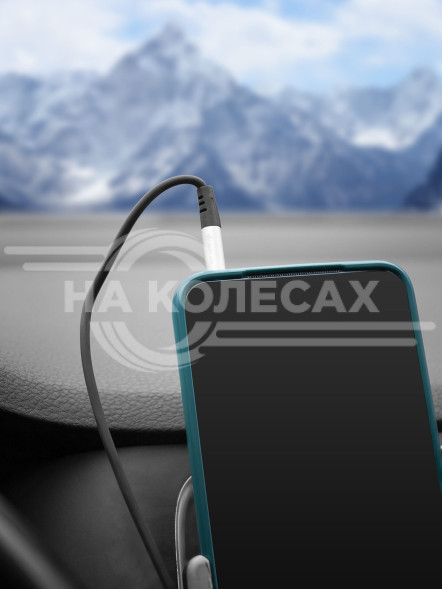 Кабель AUX 3.5 mm Jack - 3.5 mm Jack 0,6м, черный