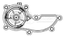 Термостат для автомобилей Audi Q7 (06-)/A6 (C7) (11-) 3.0T (с корпусом)