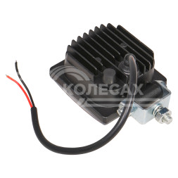 Фара светодиодная квадратная 4LED, направленный свет (4D линза), 12Вт, 76х76х46мм, 12/24В